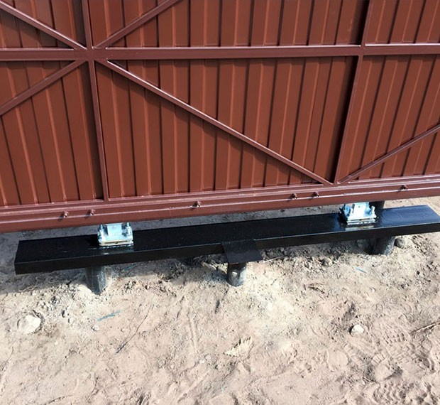 Винтовые сваи под откатные ворота и калитки в Алексине