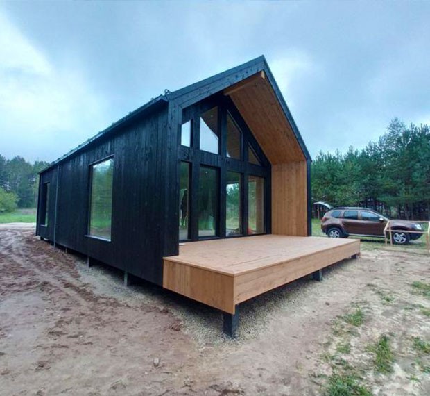 Монтаж винтовых свай для дома 6х9 в Алексине