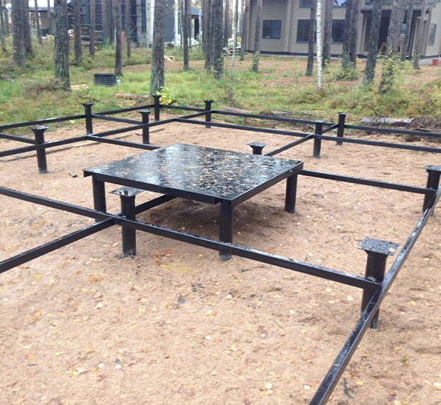 Винтовые сваи под печь в Алексине